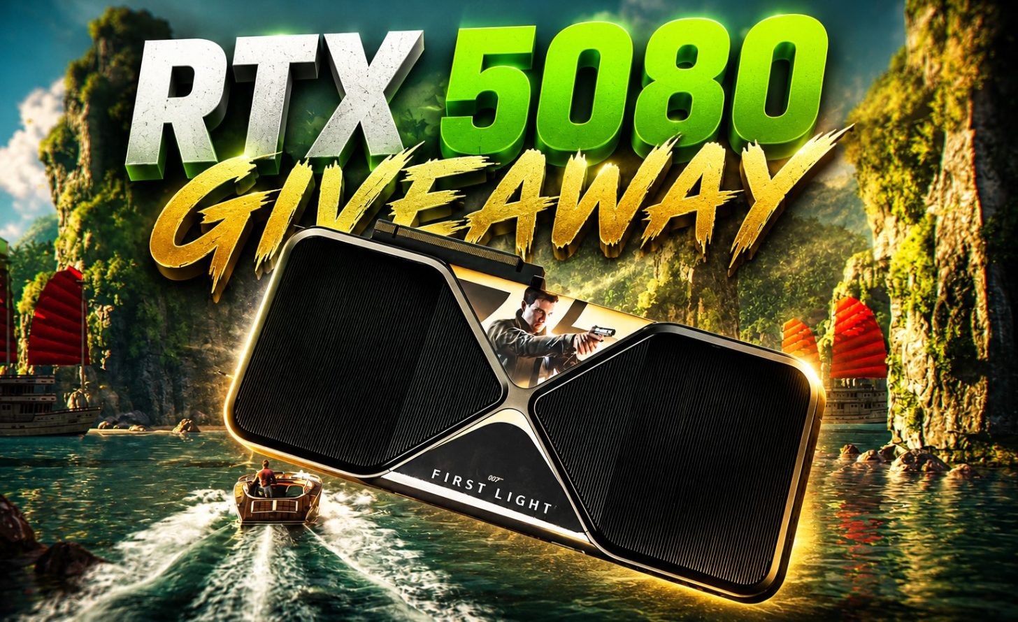NVIDIA Launches 007 First Light GPU Giveaway Featuring Custom RTX 5080 ...
